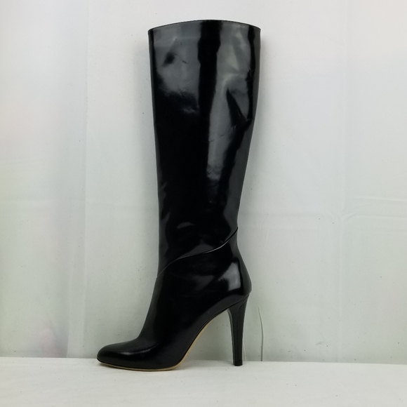 Jimmy Choo Shoes - Jimmy Choo Leather Knee High Boots Heels siz 37